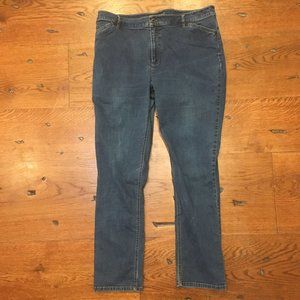 J.Jill Jeans Stretch Size 18 Waist- 38 Inches.